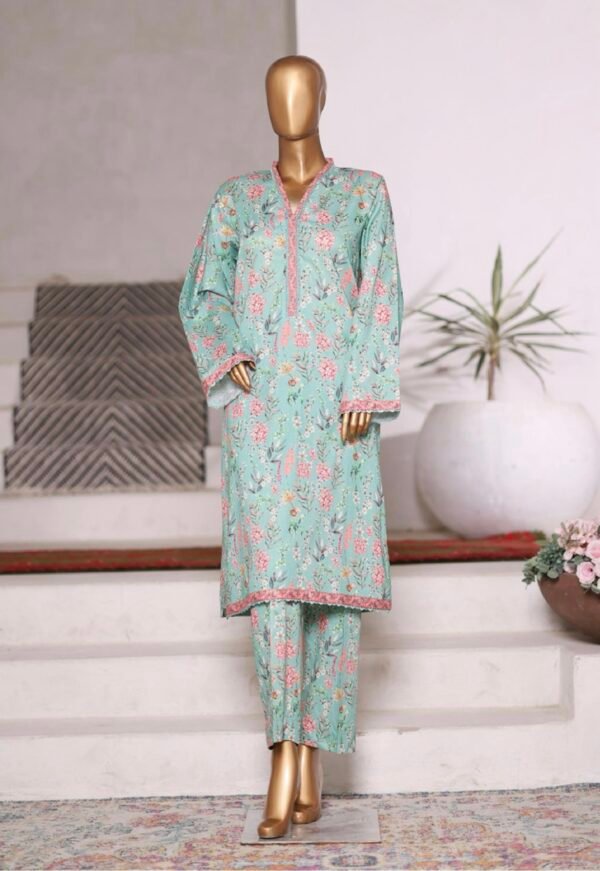 Bin Saeed Exclusive Cotton Co Ords Collection (SHIRT & TROUSER) - Design 21