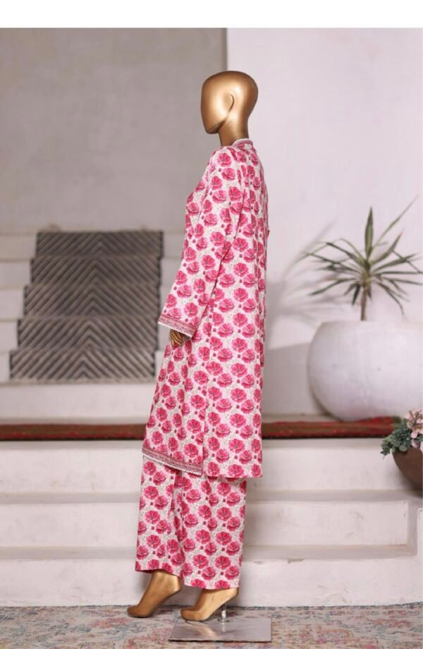 Bin Saeed Exclusive Cotton Co Ords Collection (SHIRT & TROUSER) - Design 22 - Image 2