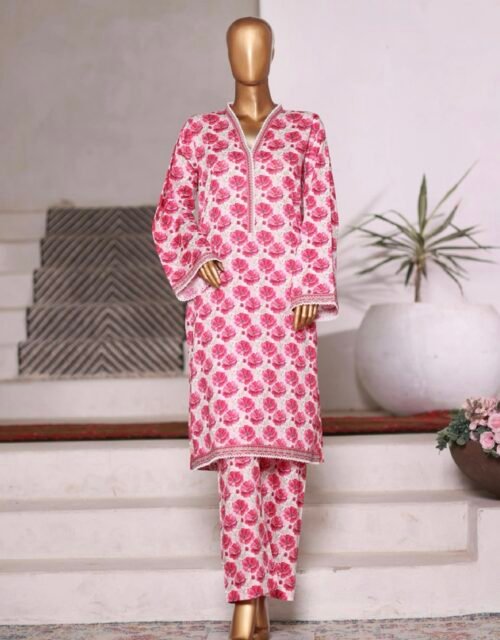 Bin Saeed Exclusive Cotton Co Ords Collection (SHIRT & TROUSER) - Design 22