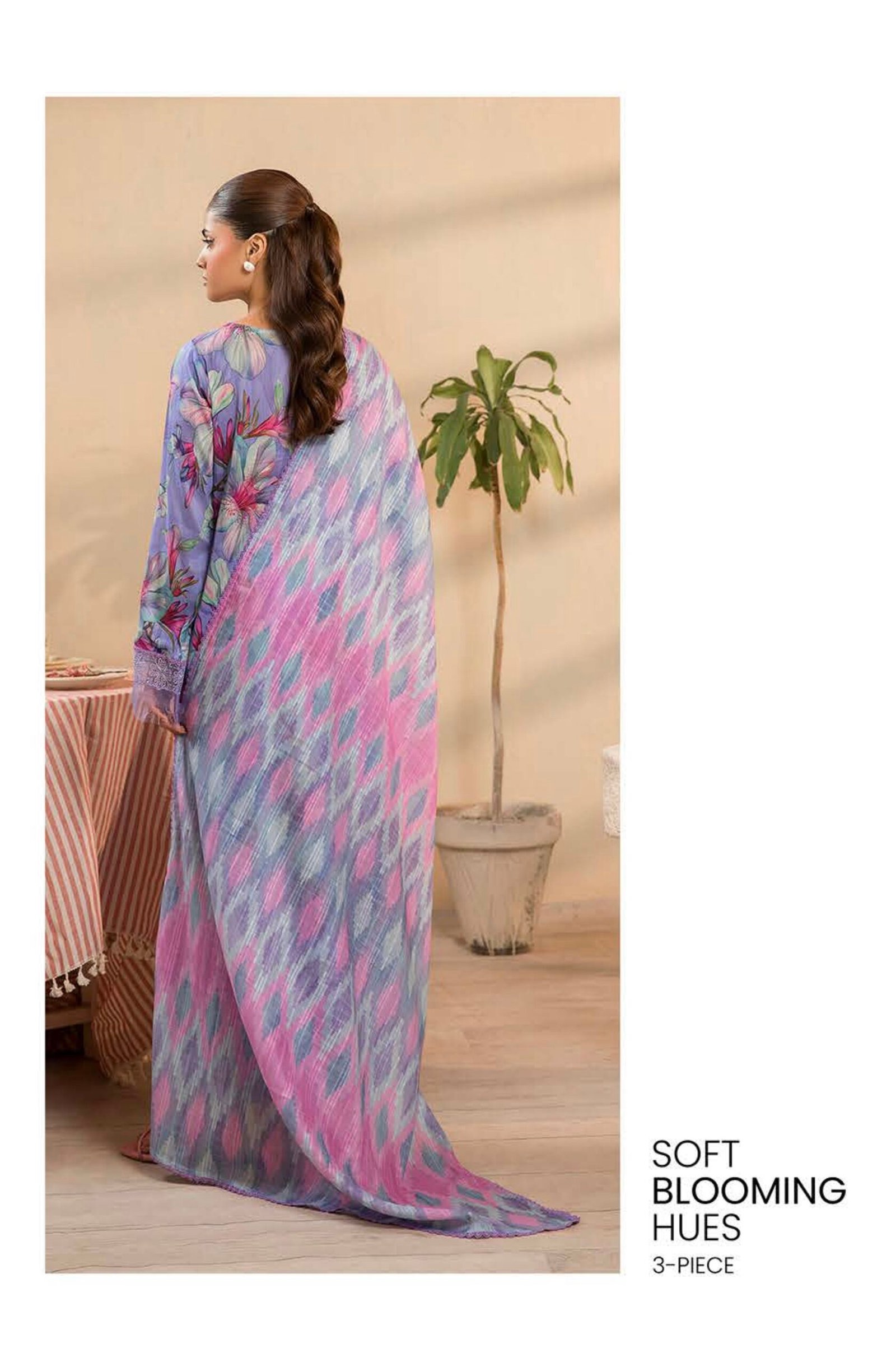 GULJEENA by Gull Jee - Unstitched 3-Piece Premium Embroidered Collection - A10 - Image 3