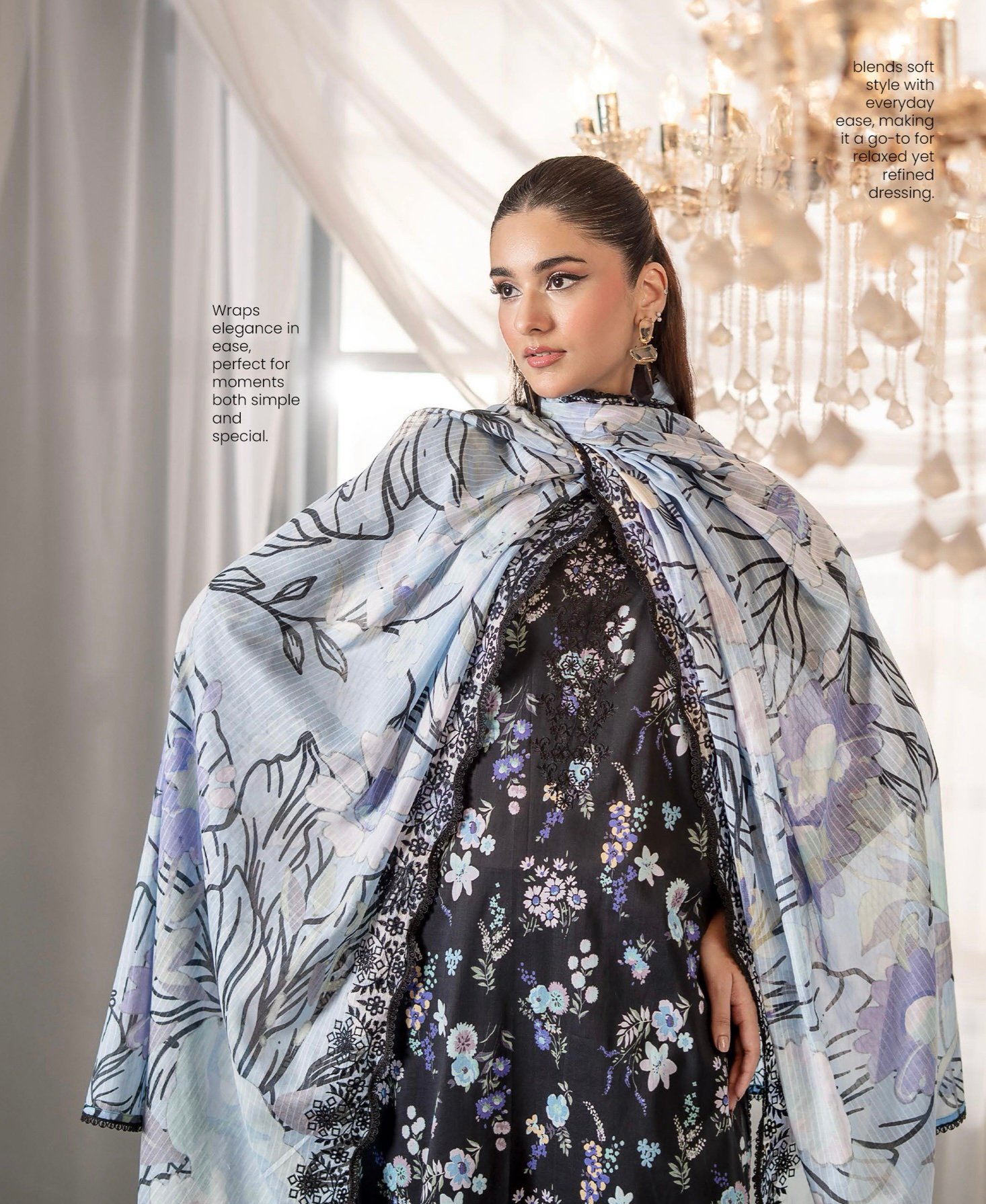 RANG E HAYA by GULL JEE – UNSTITCHED EXCLUSIVE EMBROIDERED LAWN COLLECTION VOL 4 – A8 - Image 3