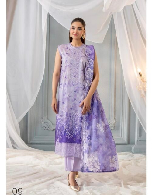 RANG E HAYA by GULL JEE – UNSTITCHED EXCLUSIVE EMBROIDERED LAWN COLLECTION VOL 4 – A9