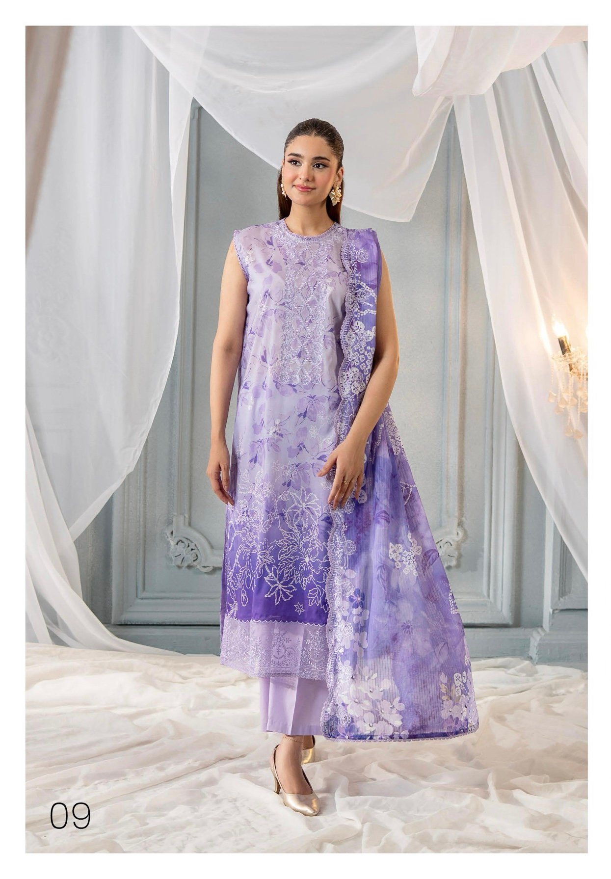 RANG E HAYA by GULL JEE – UNSTITCHED EXCLUSIVE EMBROIDERED LAWN COLLECTION VOL 4 – A9