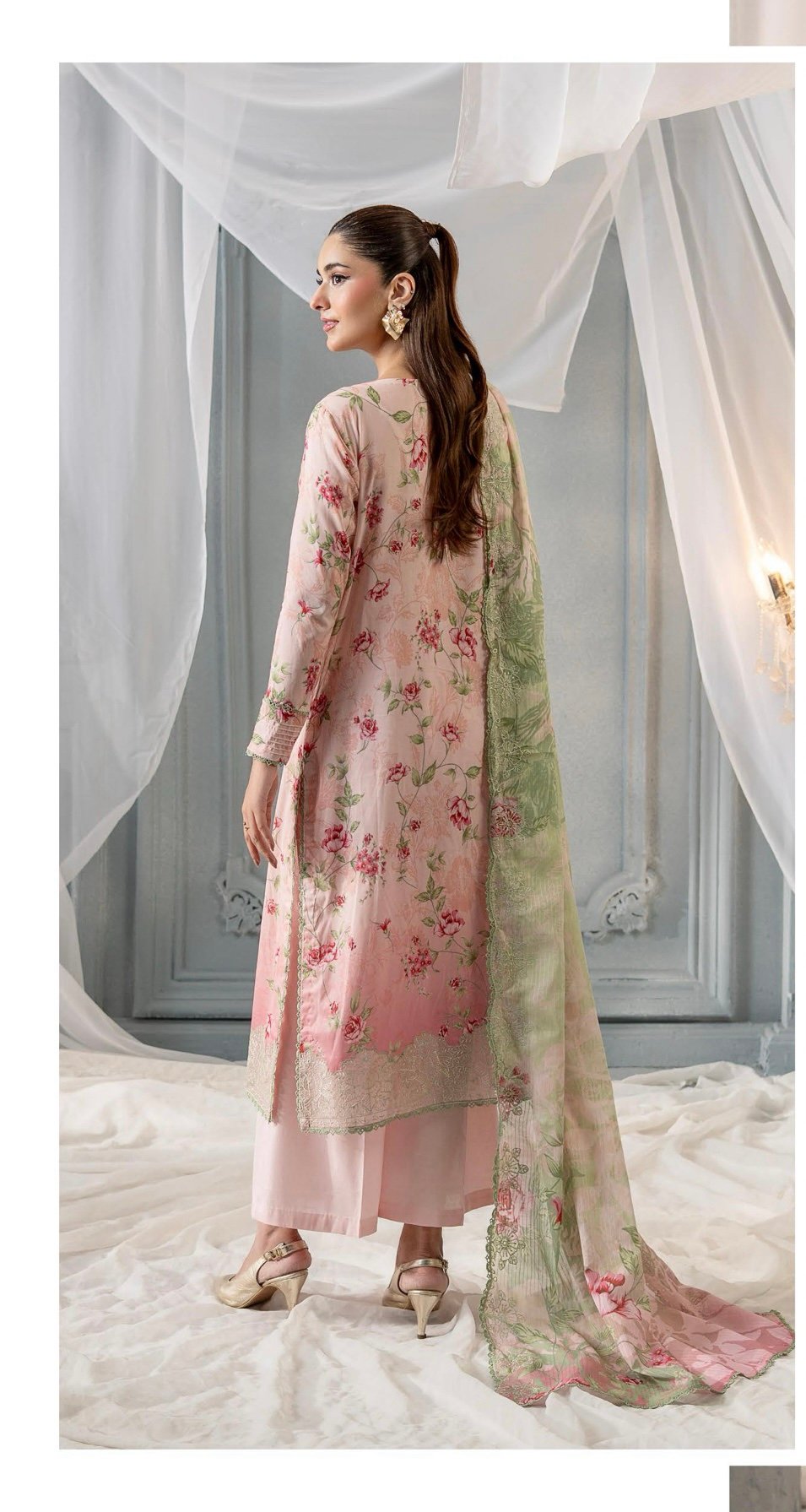 RANG E HAYA by GULL JEE – UNSTITCHED EXCLUSIVE EMBROIDERED LAWN COLLECTION VOL 4 – A10 - Image 2