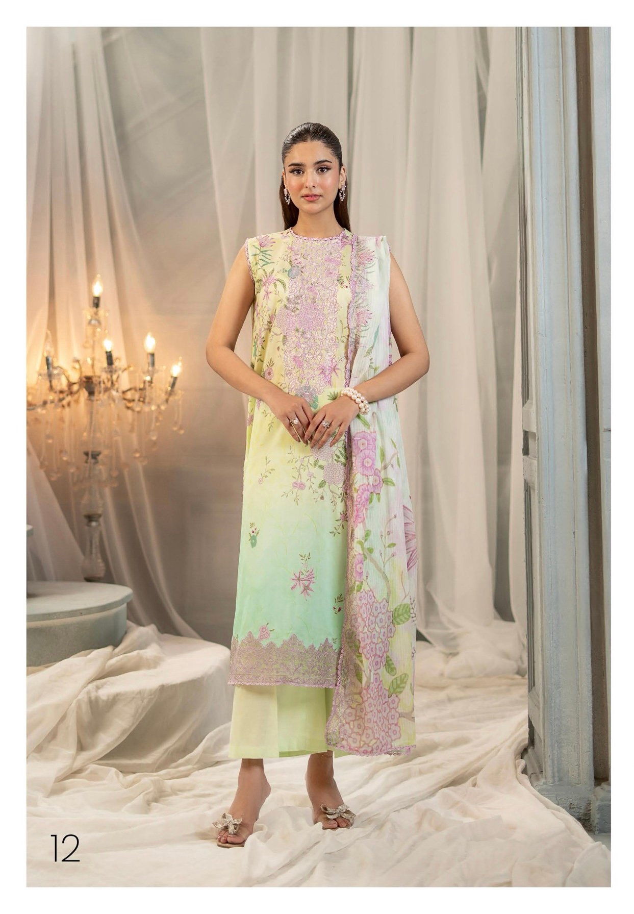 RANG E HAYA by GULL JEE – UNSTITCHED EXCLUSIVE EMBROIDERED LAWN COLLECTION VOL 4 – A12