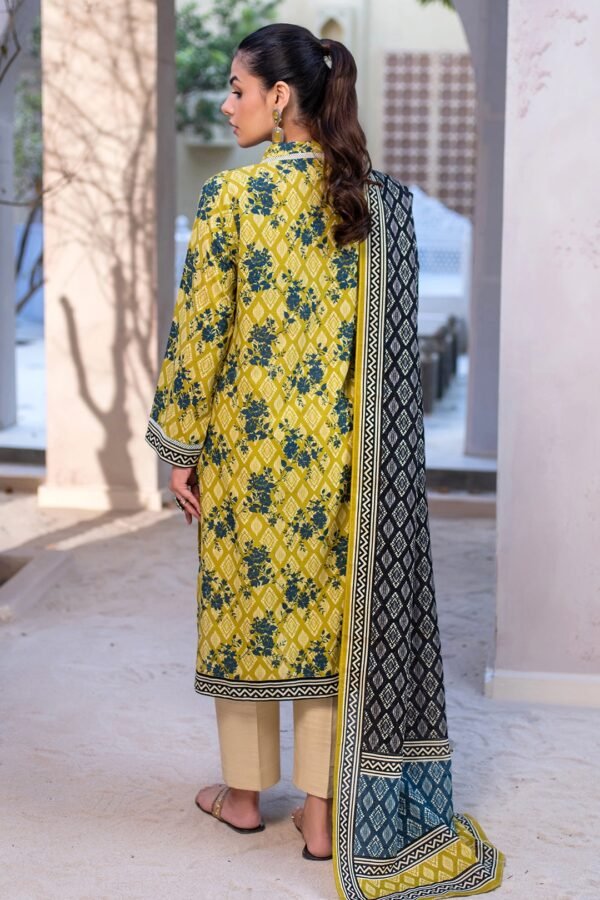 Zellbury Unstitched 2 Piece Printed Khaddar Collection’2025 ( SHIRT DUPATTA)- D04 (WUW24X20548) - Image 2