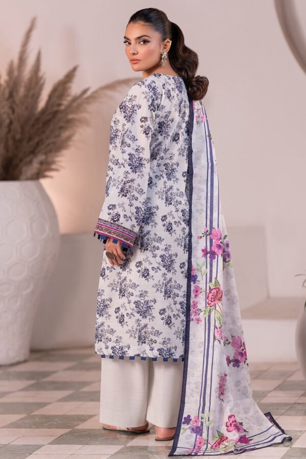 Zellbury Unstitched 2 Piece Printed Khaddar Collection’2025 ( SHIRT DUPATTA)- D05 (WUW24X20547) - Image 2