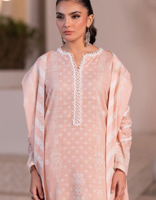 Zellbury Unstitched 3 Piece Printed Khaddar Collection - D24 (WUW24X30529)
