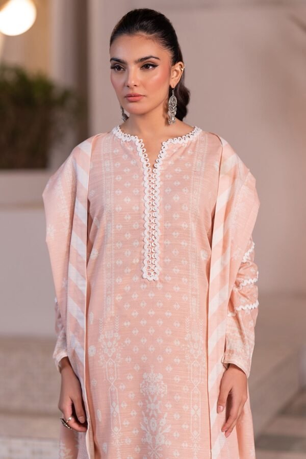 Zellbury Unstitched 3 Piece Printed Khaddar Collection - D24 (WUW24X30529)