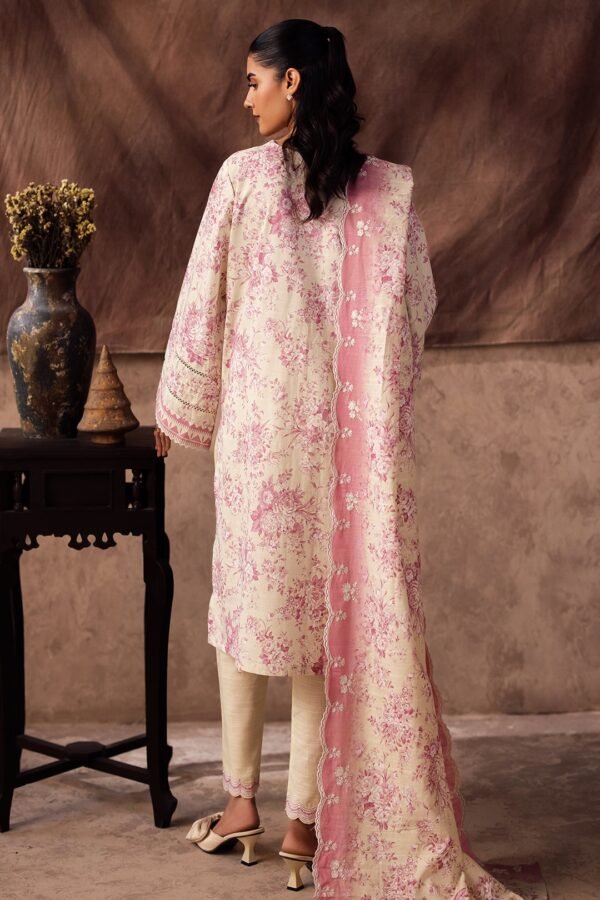 Zellbury Unstitched 3 Piece Embroidered Khaddar Collection - D27 (WUW24E30312) - Image 2