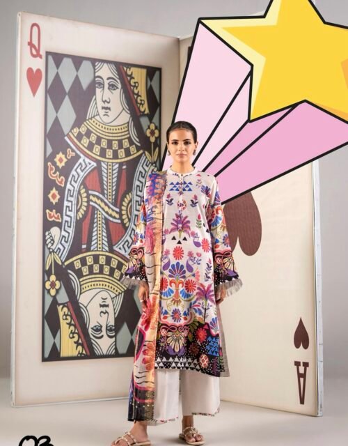 POPINN By Gull Jee - Luxury Unstitched 3 Piece Printed Lawn Collection Vol. 6 - A03