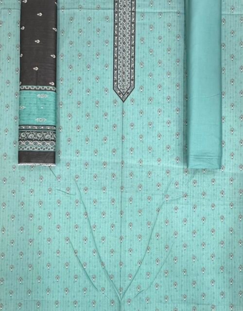 Bin Saeed Unstitched Digital Printed Mid-Summer Cambric Collection - D49