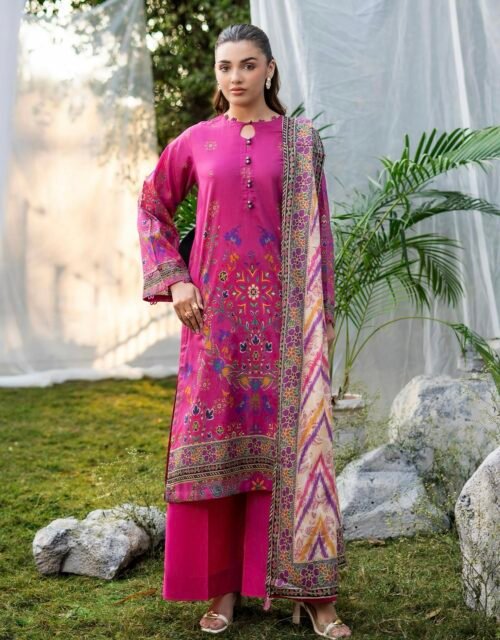 BASIC BLOOM By Gull Jee - Luxury Unstitched 3 Piece Printed Exclusive Lawn Collection Vol. 1 - A03