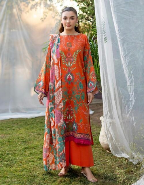BASIC BLOOM By Gull Jee - Luxury Unstitched 3 Piece Printed Exclusive Lawn Collection Vol. 1 - A07