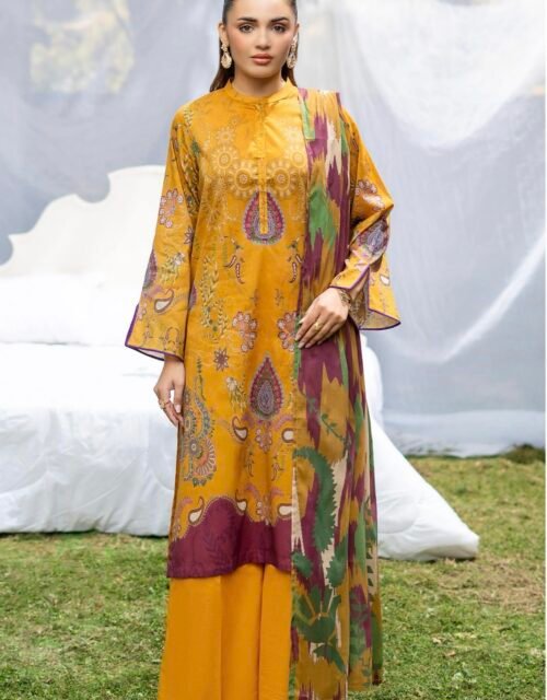 BASIC BLOOM By Gull Jee - Luxury Unstitched 3 Piece Printed Exclusive Lawn Collection Vol. 1 - A09