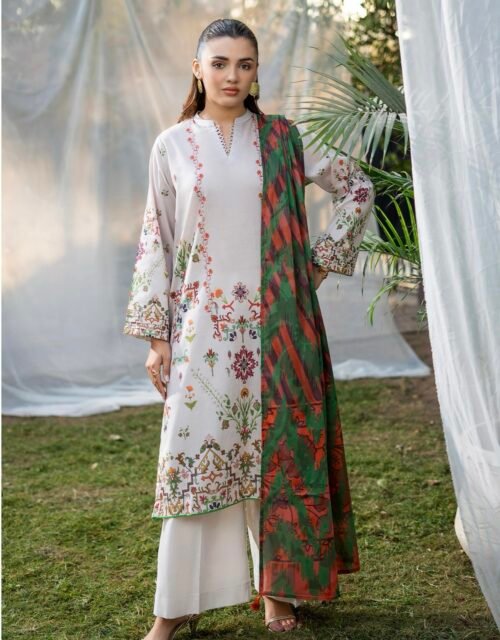 BASIC BLOOM By Gull Jee - Luxury Unstitched 3 Piece Printed Exclusive Lawn Collection Vol. 1 - A11