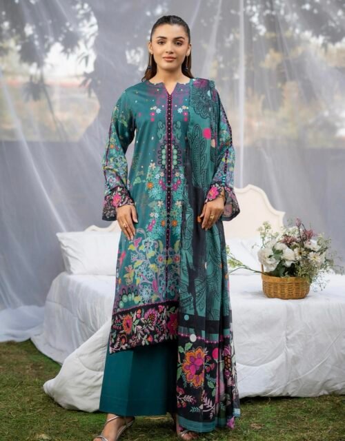 BASIC BLOOM By Gull Jee - Luxury Unstitched 3 Piece Printed Exclusive Lawn Collection Vol. 1 - A12