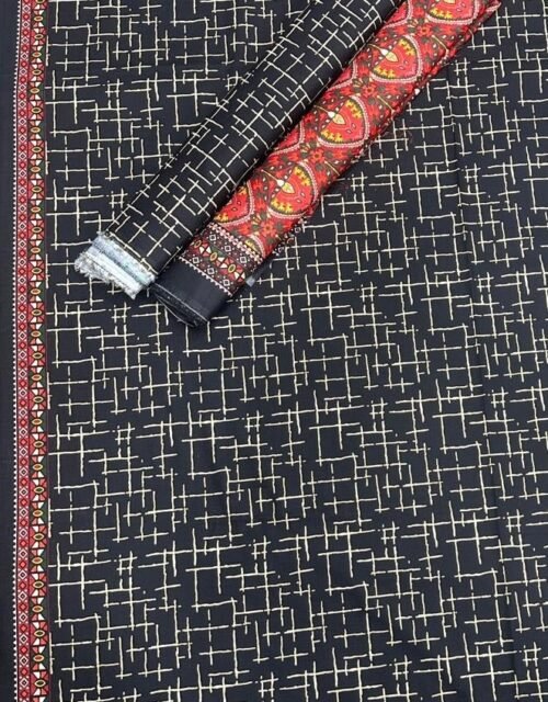 Bin Saeed Unstitched Premium Digital Printed Summer Lawn Collection - A4