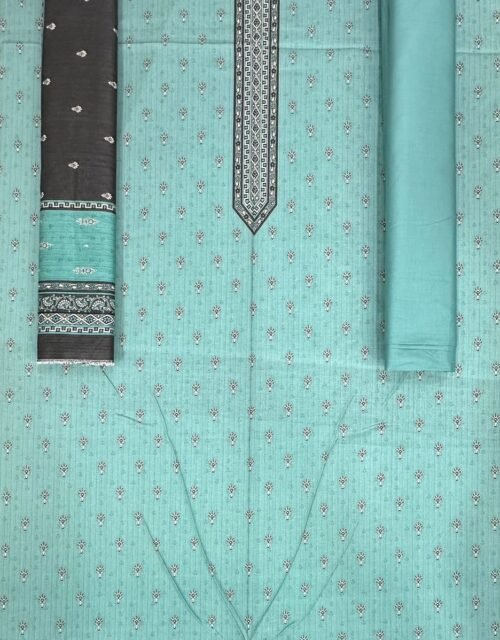 Bin Saeed Unstitched Premium Digital Printed Summer Lawn Collection - A6