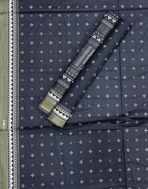 Bin Saeed Unstitched Premium Digital Printed Summer Lawn Collection - A9