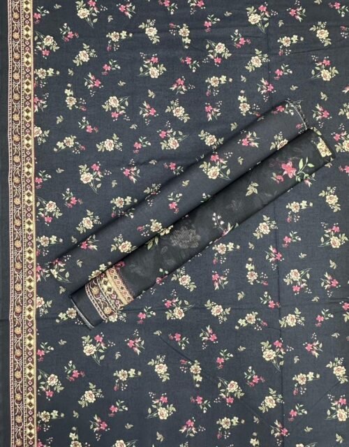 Bin Saeed Unstitched Premium Digital Printed Summer Lawn Collection - A11