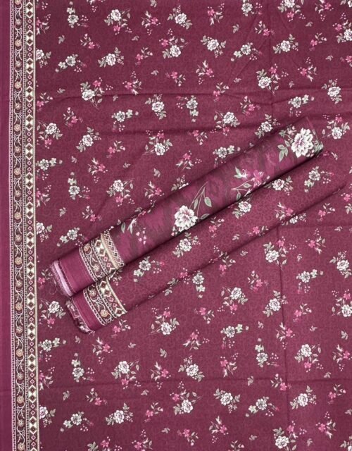 Bin Saeed Unstitched Premium Digital Printed Summer Lawn Collection - A15