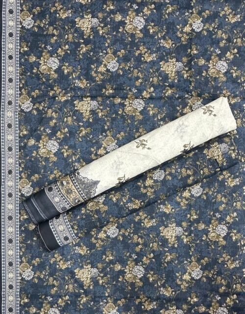 Bin Saeed Unstitched Premium Digital Printed Summer Lawn Collection - A16