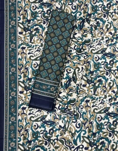 Bin Saeed Unstitched Premium Digital Printed Summer Lawn Collection - A17