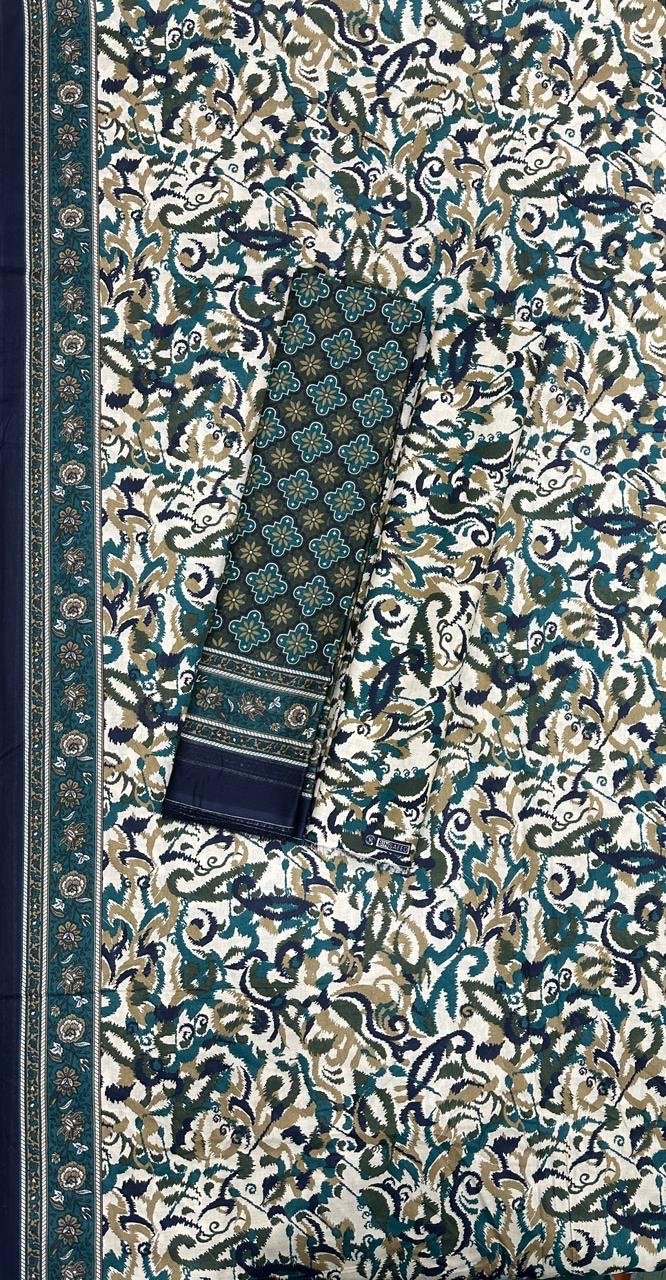 Bin Saeed Unstitched Premium Digital Printed Summer Lawn Collection - A17