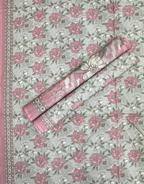 Bin Saeed Unstitched Premium Digital Printed Summer Lawn Collection - A18