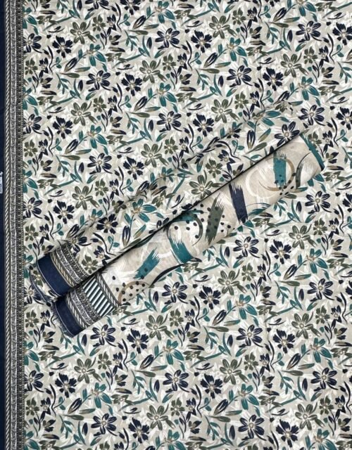 Bin Saeed Unstitched Premium Digital Printed Summer Lawn Collection - A20