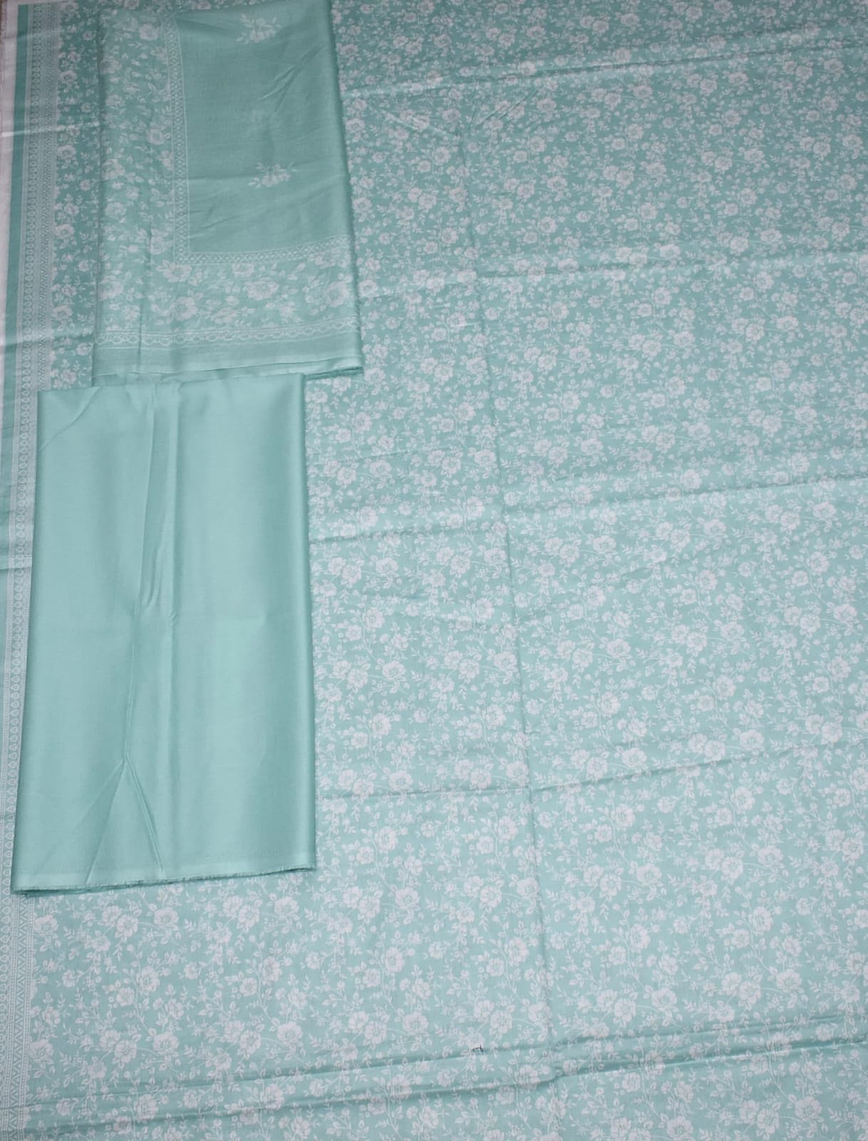 Bin Saeed Unstitched Premium Digital Printed Summer Lawn Collection - A22