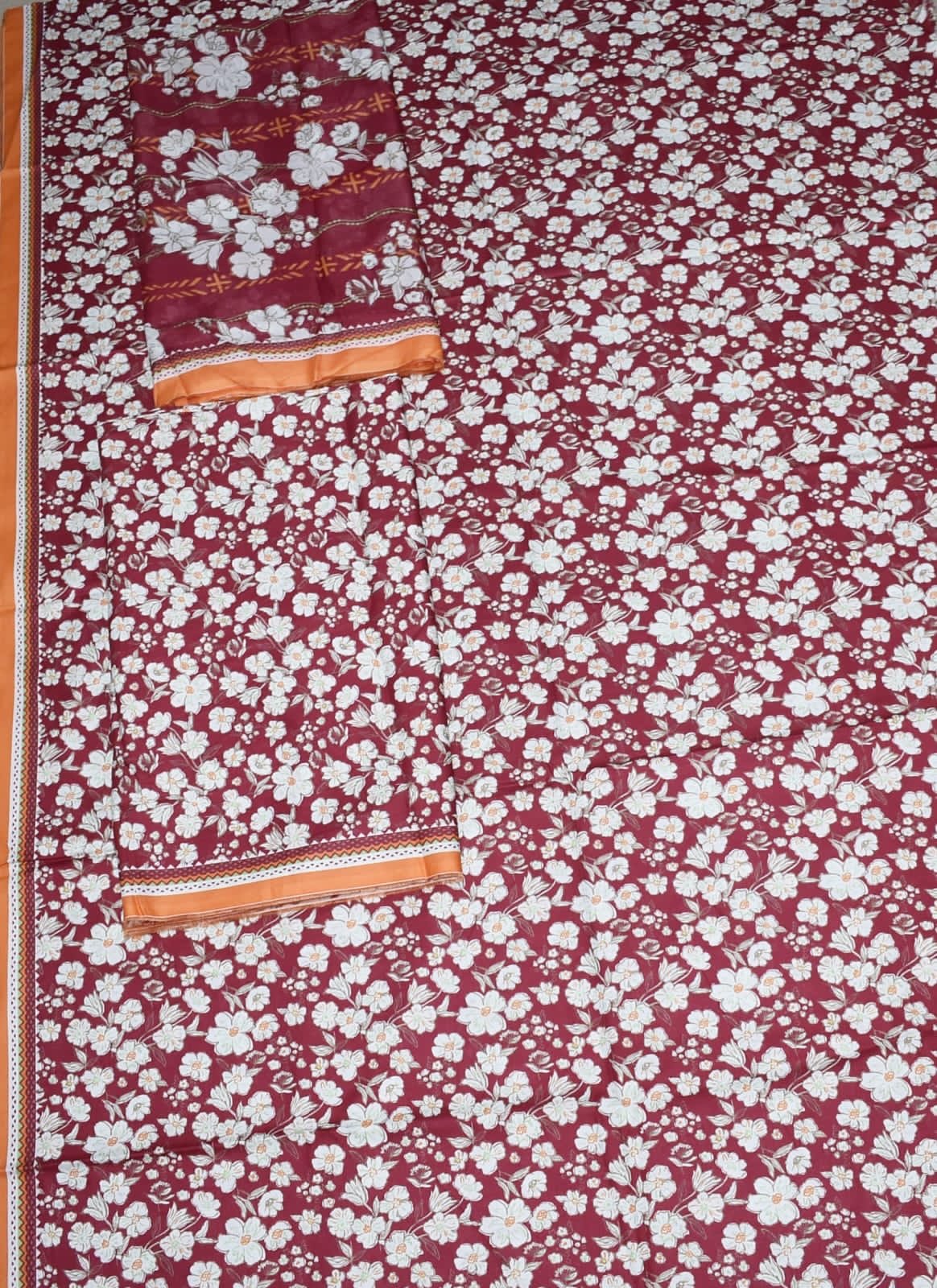 Bin Saeed Unstitched Premium Digital Printed Summer Lawn Collection - A25