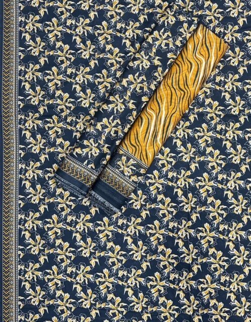 Bin Saeed Unstitched Premium Digital Printed Summer Lawn Collection - A28