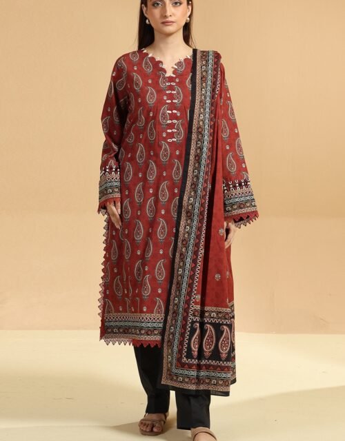 Zellbury Unstitched 2 Piece Printed Lawn Collection ( SHIRT DUPATTA)- D69 (WUS25X25715)