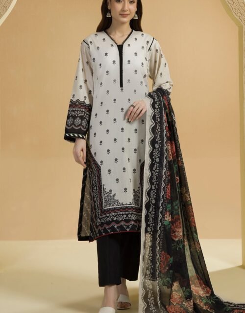 Zellbury Unstitched 2 Piece Printed Lawn Collection ( SHIRT DUPATTA)- D70 (WUS25X25705)