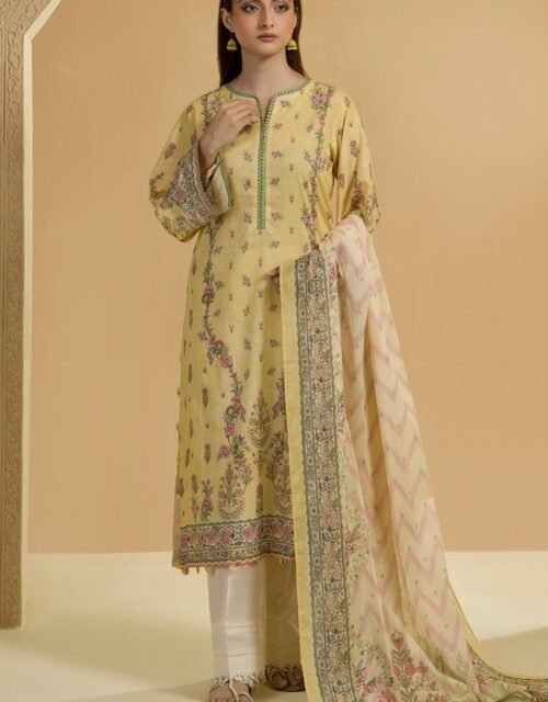 Zellbury Unstitched 2 Piece Printed Lawn Collection ( SHIRT DUPATTA)- D81 (WUS25X25709)
