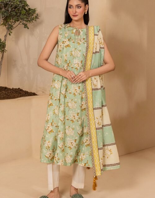 Zellbury Unstitched 2 Piece Printed Lawn Collection ( SHIRT DUPATTA)- D89 (WUS26X20662)