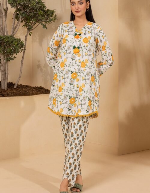 Zellbury Unstitched 2 Piece Printed Lawn Collection ( SHIRT SHALWAR)- D95 (WUS26X20736)