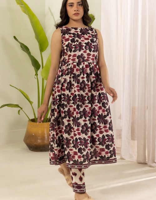 Zellbury Unstitched 2 Piece Printed Lawn Collection ( SHIRT SHALWAR)- D101 (WUS26X20406)