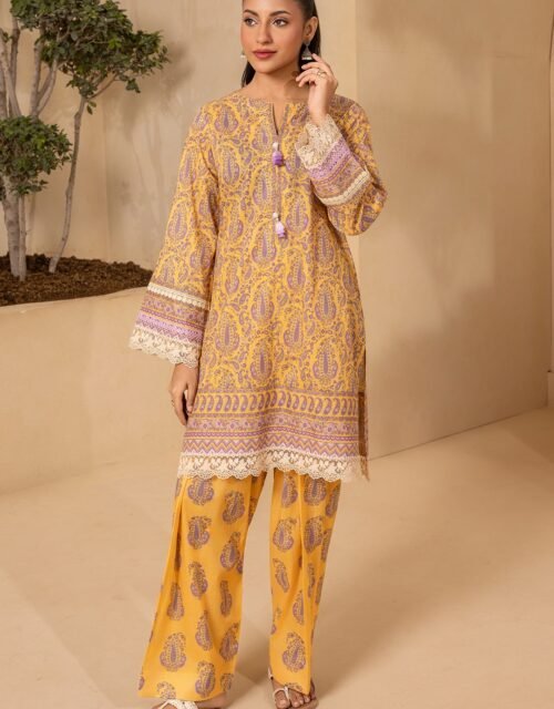 Zellbury Unstitched 2 Piece Printed Lawn Collection ( SHIRT SHALWAR)- D102 (WUS26X20464)