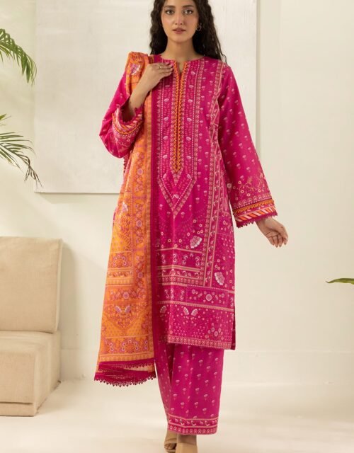 Zellbury Premium Unstitched 3 Piece Printed Lawn Collection  - D139 (WUS26X30432)