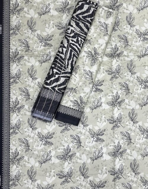 Bin Saeed Unstitched Premium Digital Printed Summer Lawn Collection - A36