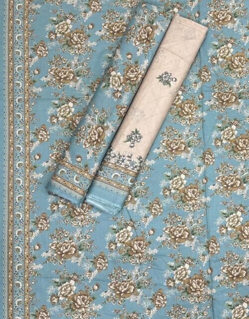 Bin Saeed Unstitched Premium Digital Printed Summer Lawn Collection - A37