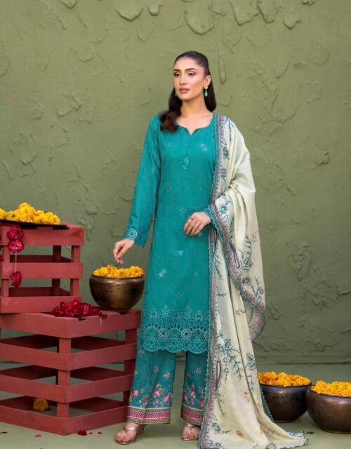 Rekhakari By ELAYA PRINTS - Luxury Unstitched Embroidered & Modern Luxe Edition - Article 06(EP-00951)