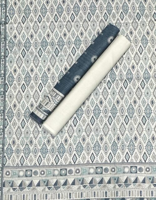 Bin Saeed Unstitched Premium Digital Printed Summer Lawn Collection - A52