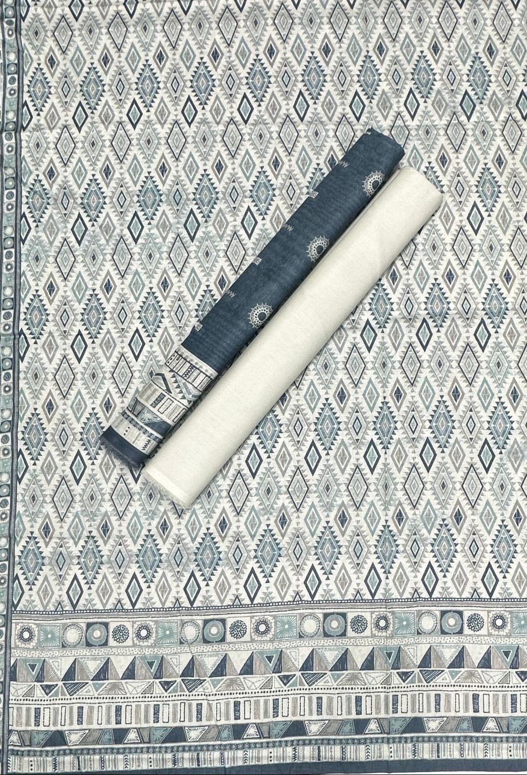 Bin Saeed Unstitched Premium Digital Printed Summer Lawn Collection - A52