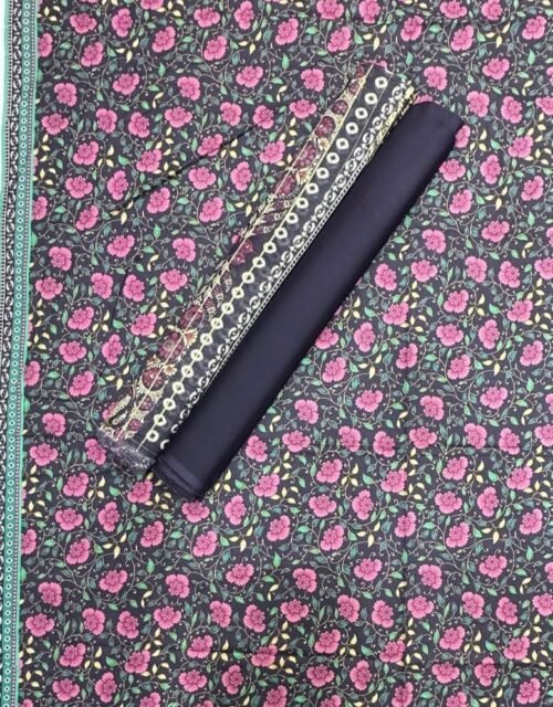 Bin Saeed Unstitched Premium Digital Printed Summer Lawn Collection - A64