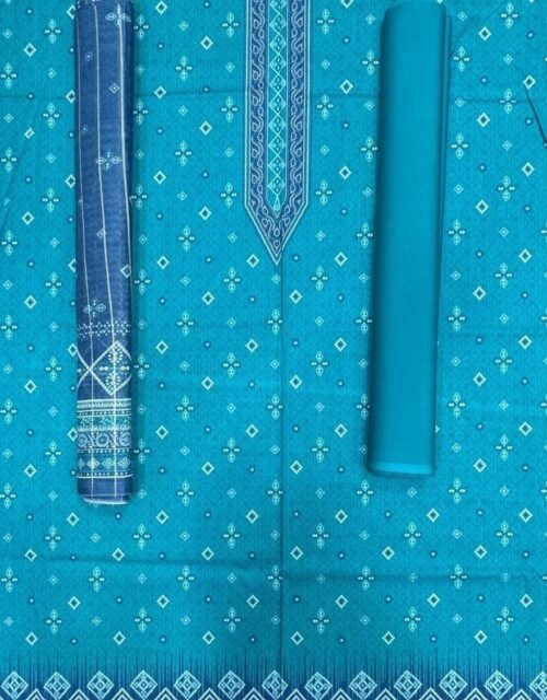 Bin Saeed Unstitched Premium Digital Printed Summer Lawn Collection - A65