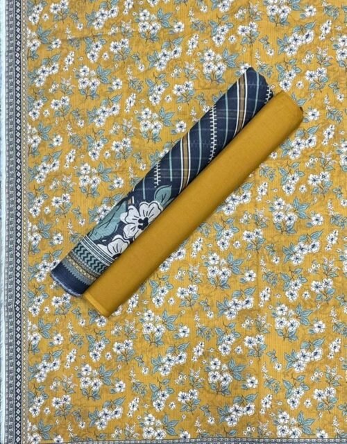 Bin Saeed Unstitched Premium Digital Printed Summer Lawn Collection - A63